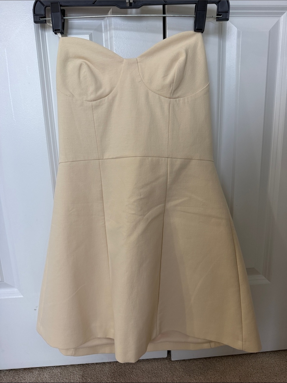 Zara Strapless Fit & Flare Dress